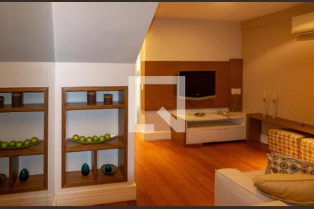 Sala  de apartamento à venda com 3 quartos, 166m² em Leblon, Rio de Janeiro