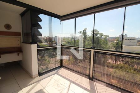 Varanda da Sala de apartamento à venda com 3 quartos, 95m² em Menino Deus, Porto Alegre