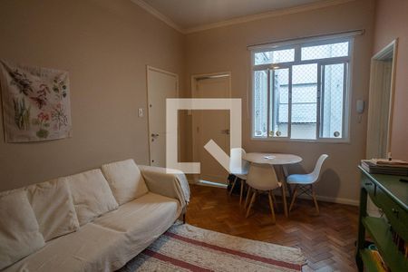 Sala de apartamento à venda com 1 quarto, 45m² em Botafogo, Rio de Janeiro