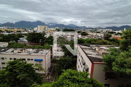 sala - vista de apartamento à venda com 1 quarto, 39m² em Taquara, Rio de Janeiro