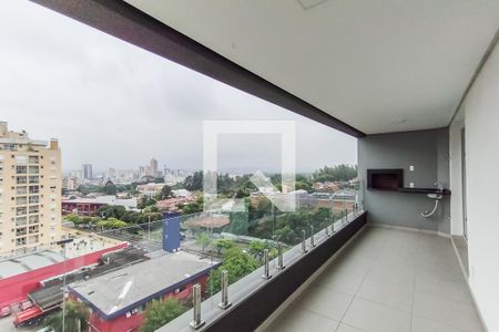 Varanda e Churrasqueira de apartamento para alugar com 3 quartos, 86m² em Rio Branco, São Leopoldo