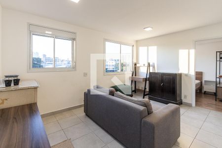 Sala de apartamento à venda com 1 quarto, 34m² em Lapa de Baixo, São Paulo