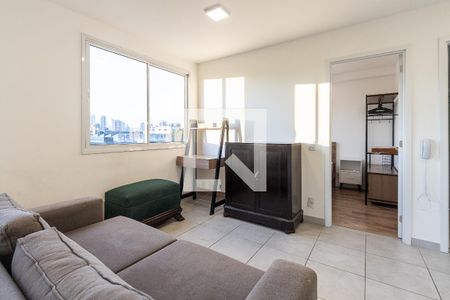 Sala de apartamento à venda com 1 quarto, 34m² em Lapa de Baixo, São Paulo