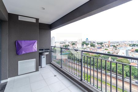 Varanda de apartamento à venda com 3 quartos, 71m² em Vila Esperança, São Paulo