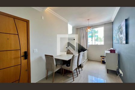 sala de apartamento à venda com 2 quartos, 100m² em Castelo, Belo Horizonte