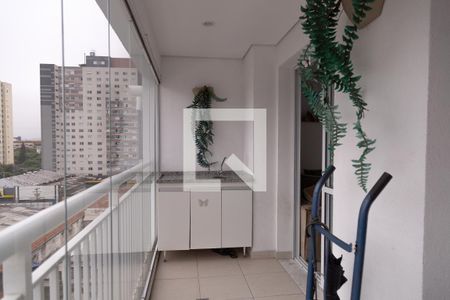 Varanda de apartamento à venda com 2 quartos, 60m² em Brás, São Paulo
