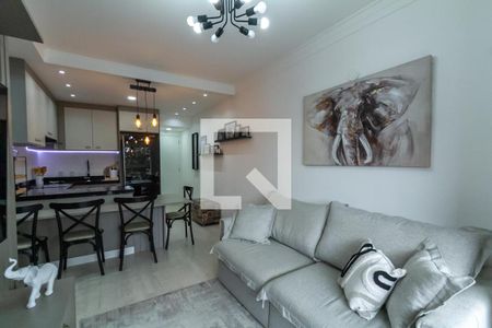 Sala de apartamento à venda com 2 quartos, 54m² em Rudge Ramos, São Bernardo do Campo