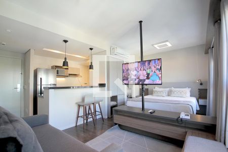 Sala de apartamento à venda com 1 quarto, 33m² em Moinhos de Vento, Porto Alegre