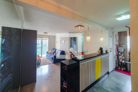 sala cozinha de apartamento à venda com 2 quartos, 61m² em Ipiranga, São Paulo