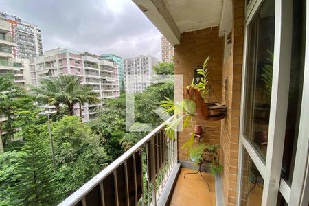 Varanda de apartamento à venda com 3 quartos, 143m² em Botafogo, Rio de Janeiro