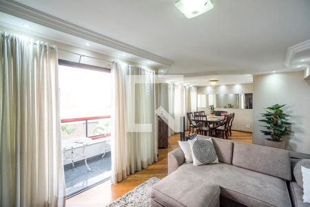 Sala de estar de apartamento à venda com 3 quartos, 150m² em Vila Gomes Cardim, São Paulo