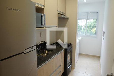 Cozinha de apartamento à venda com 1 quarto, 41m² em Vila Andrade, São Paulo