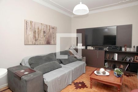 Sala de Estar de apartamento à venda com 2 quartos, 98m² em São Geraldo, Porto Alegre