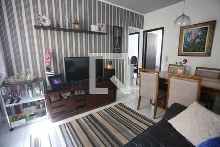 Sala de apartamento para alugar com 2 quartos, 46m² em Estoril, Belo Horizonte