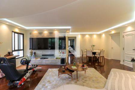 Sala de apartamento à venda com 3 quartos, 178m² em Campo Belo, São Paulo