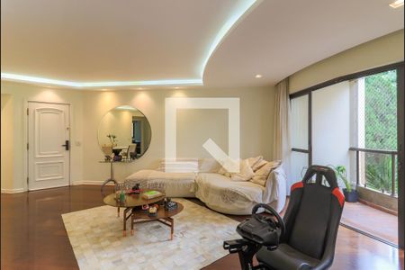 Sala de apartamento à venda com 3 quartos, 178m² em Campo Belo, São Paulo