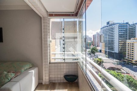 Varanda Sala de apartamento para alugar com 3 quartos, 82m² em Centro, Florianópolis