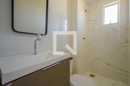 Banheiro de apartamento para alugar com 1 quarto, 38m² em Cristal, Porto Alegre