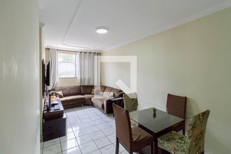 Sala de apartamento à venda com 3 quartos, 62m² em Jaqueline, Belo Horizonte