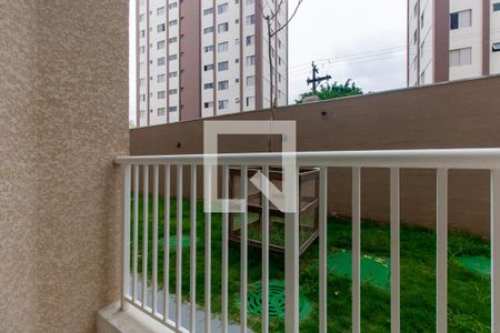 Varanda da Sala de apartamento à venda com 2 quartos, 37m² em Jardim Adutora, São Paulo