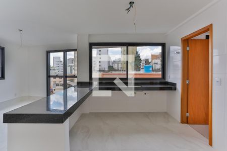 Sala de apartamento à venda com 3 quartos, 101m² em Anchieta, Belo Horizonte