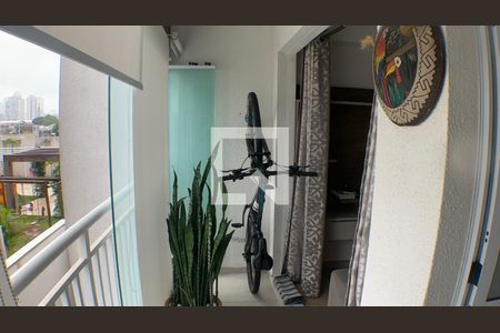 Varanda da Sala de apartamento à venda com 2 quartos, 55m² em Vila Independencia, São Paulo