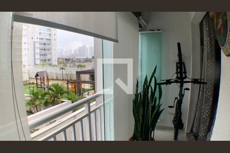 Varanda da Sala de apartamento à venda com 2 quartos, 55m² em Vila Independencia, São Paulo