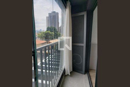 Varanda de kitnet/studio à venda com 1 quarto, 23m² em  Jardim das Acácias, São Paulo