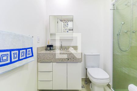 Banheiro de kitnet/studio à venda com 1 quarto, 23m² em  Jardim das Acácias, São Paulo