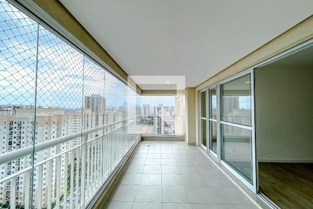 Varanda da Sala de apartamento à venda com 3 quartos, 102m² em Quarta Parada, São Paulo