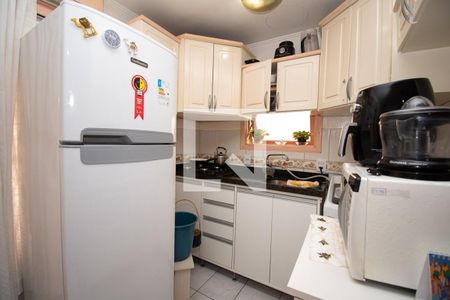 cozinha de apartamento à venda com 1 quarto, 45m² em Scharlau, São Leopoldo