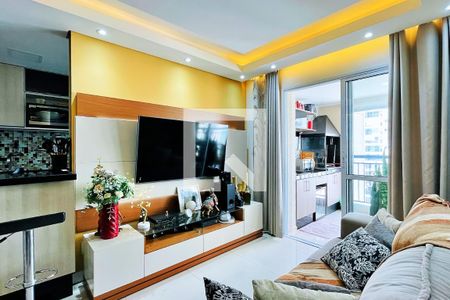 Sala de apartamento à venda com 2 quartos, 69m² em Jardim Flor da Montanha, Guarulhos