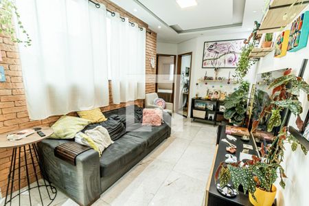 Sala de apartamento à venda com 2 quartos, 103m² em Campestre, Santo André