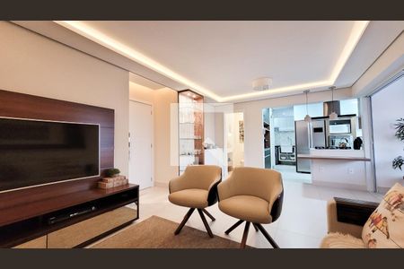 Sala de apartamento à venda com 3 quartos, 115m² em Jardim Belo Horizonte, Campinas