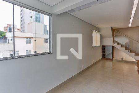 Sala de apartamento à venda com 3 quartos, 136m² em Cruzeiro, Belo Horizonte