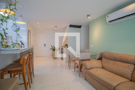 Sala  de apartamento à venda com 5 quartos, 160m² em Recreio dos Bandeirantes, Rio de Janeiro
