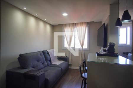 sala de apartamento à venda com 2 quartos, 47m² em Canudos, Novo Hamburgo