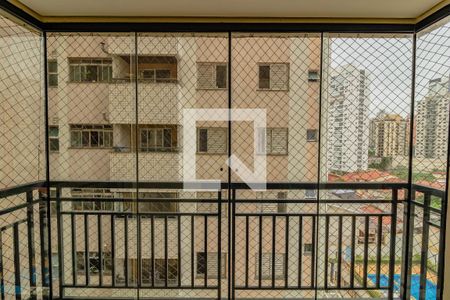 Varanda da sala  de apartamento para alugar com 2 quartos, 59m² em Chácara Inglesa, São Paulo