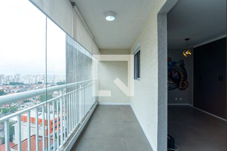 Varanda da Sala de apartamento para alugar com 1 quarto, 43m² em Alto da Lapa, São Paulo