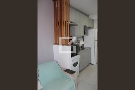 Sala/Cozinha de apartamento para alugar com 2 quartos, 38m² em Barra Funda, São Paulo