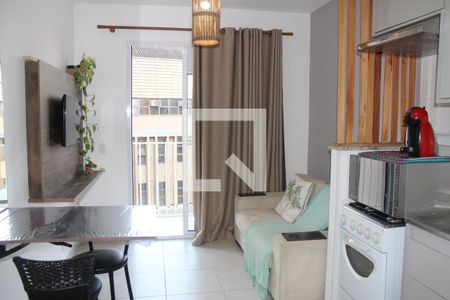 Sala de apartamento para alugar com 2 quartos, 38m² em Barra Funda, São Paulo