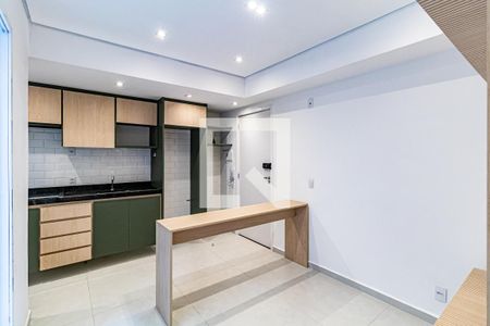 Sala de apartamento para alugar com 1 quarto, 33m² em Jardim Trussardi, São Paulo