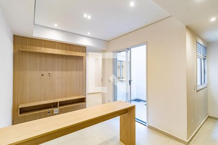 Sala de apartamento para alugar com 1 quarto, 33m² em Jardim Trussardi, São Paulo