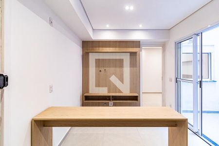 Sala de apartamento para alugar com 1 quarto, 33m² em Jardim Trussardi, São Paulo