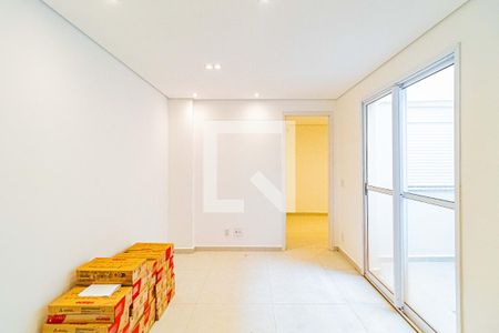 Sala de apartamento para alugar com 1 quarto, 36m² em Jardim Trussardi, São Paulo