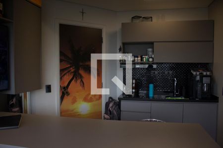 Sala/cozinha de kitnet/studio à venda com 1 quarto, 40m² em Paraíso do Morumbi, São Paulo