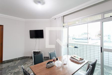 Sala de apartamento à venda com 4 quartos, 106m² em Silveira, Belo Horizonte