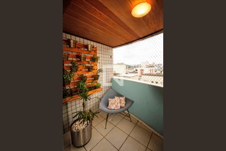 Varanda de apartamento à venda com 3 quartos, 109m² em Buritis, Belo Horizonte