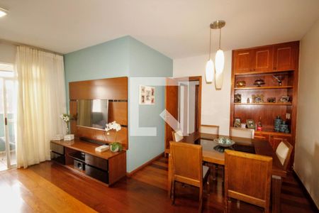 sala de apartamento à venda com 3 quartos, 109m² em Buritis, Belo Horizonte