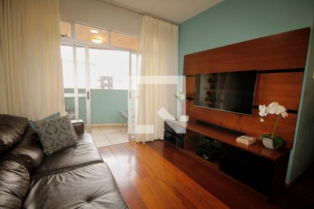 Sala de apartamento à venda com 3 quartos, 109m² em Buritis, Belo Horizonte